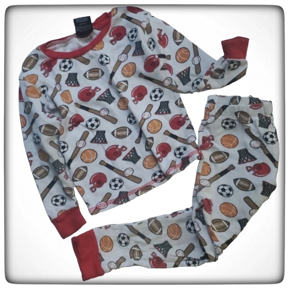 Revolution Boys Sports Fitted Pajamas-5/6